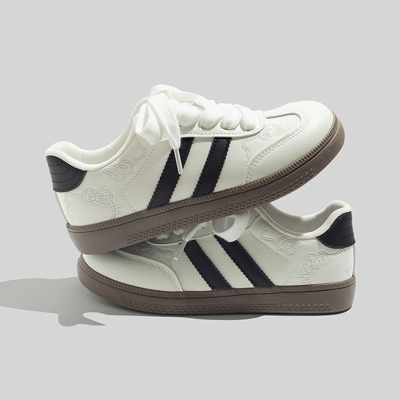Damen Sportliche Sneakers mit verspieltem Design und hochwertigem Obermaterial EB