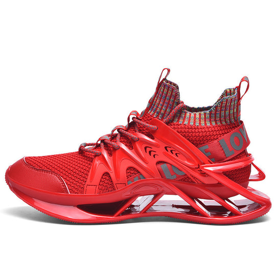 Damen moderne Sport-Sneaker mit innovativer Dämpfungstechnologie und atmungsaktivem Obermaterial EB