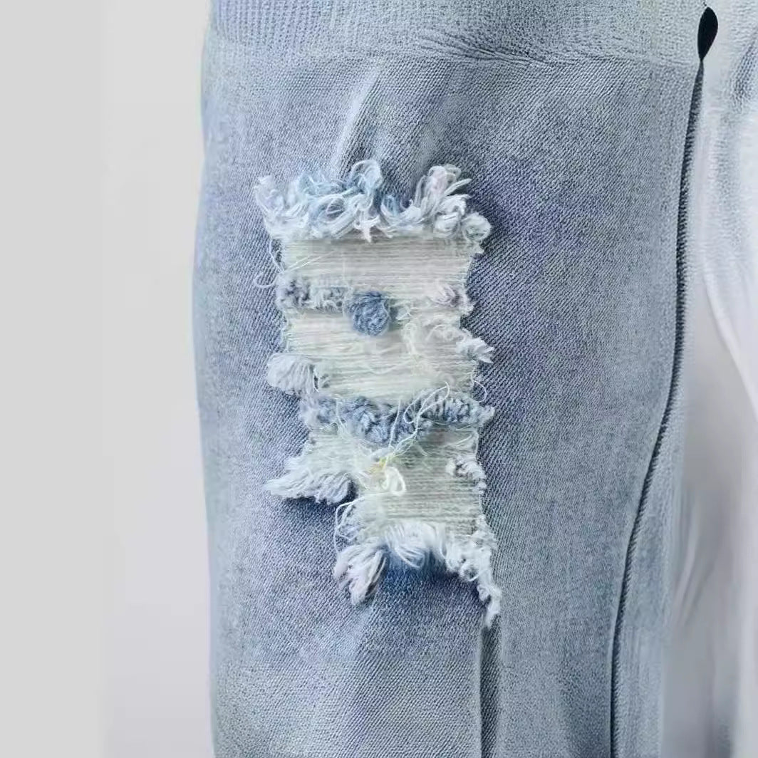 Herren Destroyed Jeans mit modernen Distressed-Effekten EB