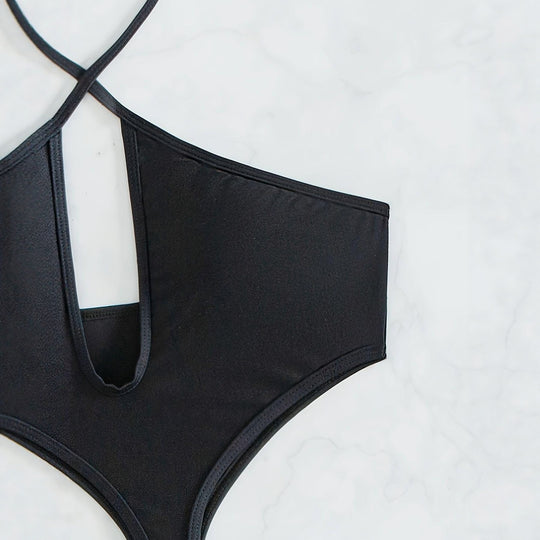 Damen Cut-Out Badeanzug EB