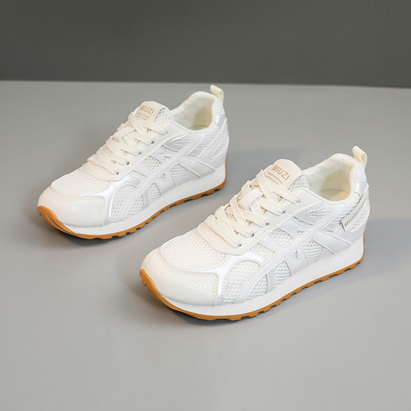 Damen Sportliche Sneakers mit atmungsaktivem Mesh-Obermaterial und dynamischer Dämpfung EB