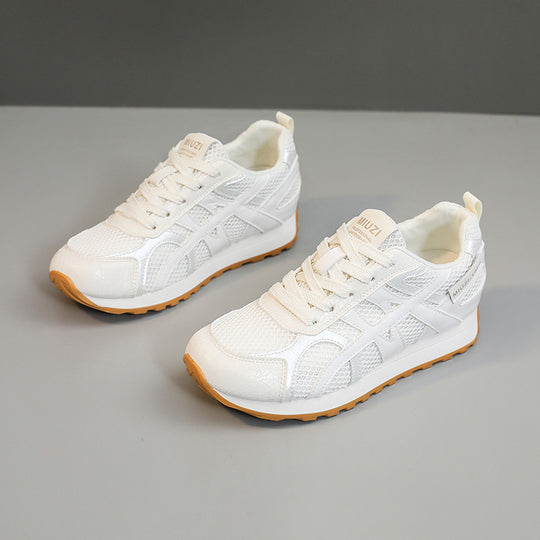 Damen Sportliche Sneakers mit atmungsaktivem Mesh-Obermaterial und dynamischer Dämpfung EB