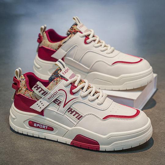 Damen Sportliche Sneakers mit modernem Textilmix und stabiler Sohle EB