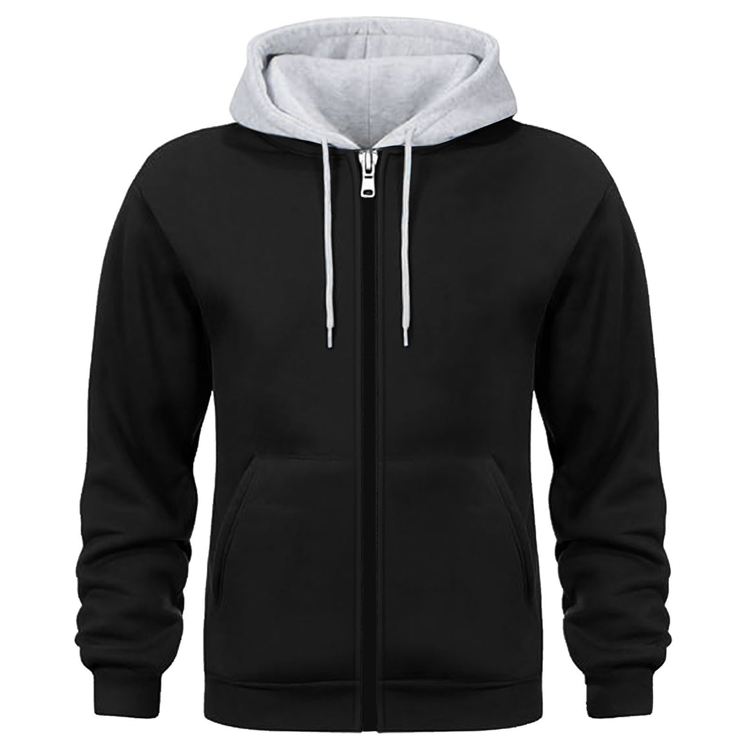 Herren Kapuzenjacke mit doppellagigem Material EB