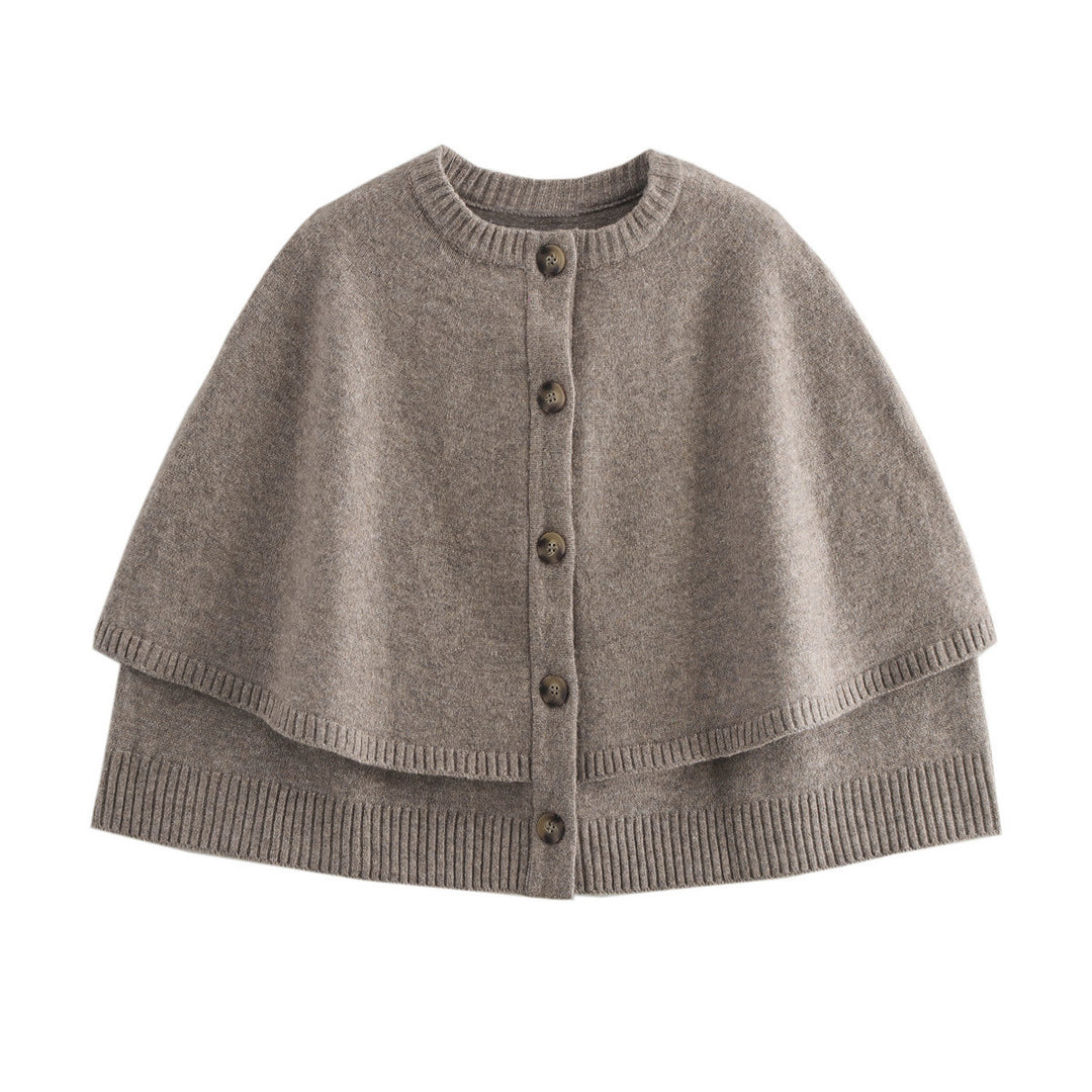 Damen Wolle Umhangjacke EB