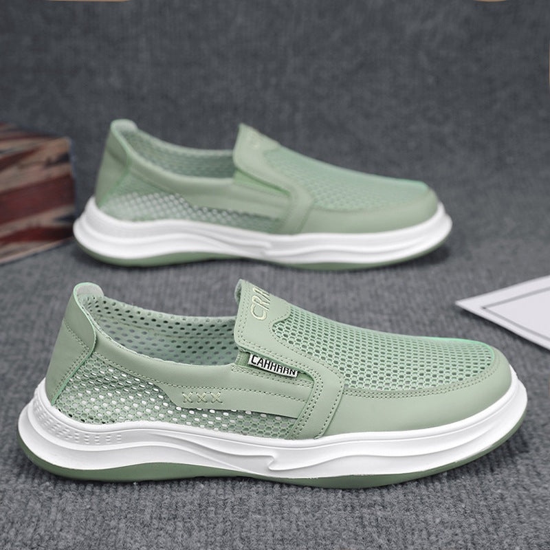 Damen Atmungsaktive Slip-On Sneakers im modernen Design mit rutschfester Sohle EB