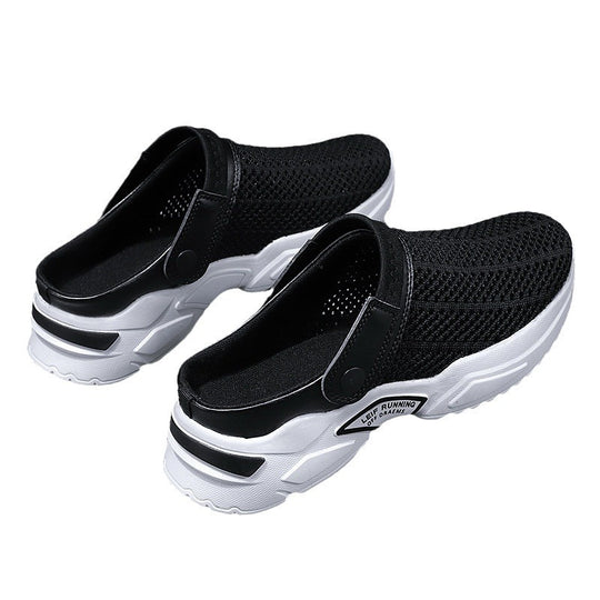 Damen Atmungsaktive Clogs mit rutschfester Sohle und flexiblem Obermaterial EB