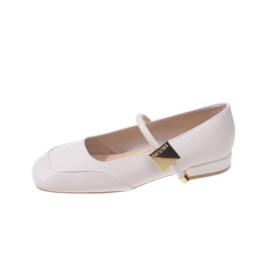 Damen Ballerinas mit elegantem Fesselriemen EB