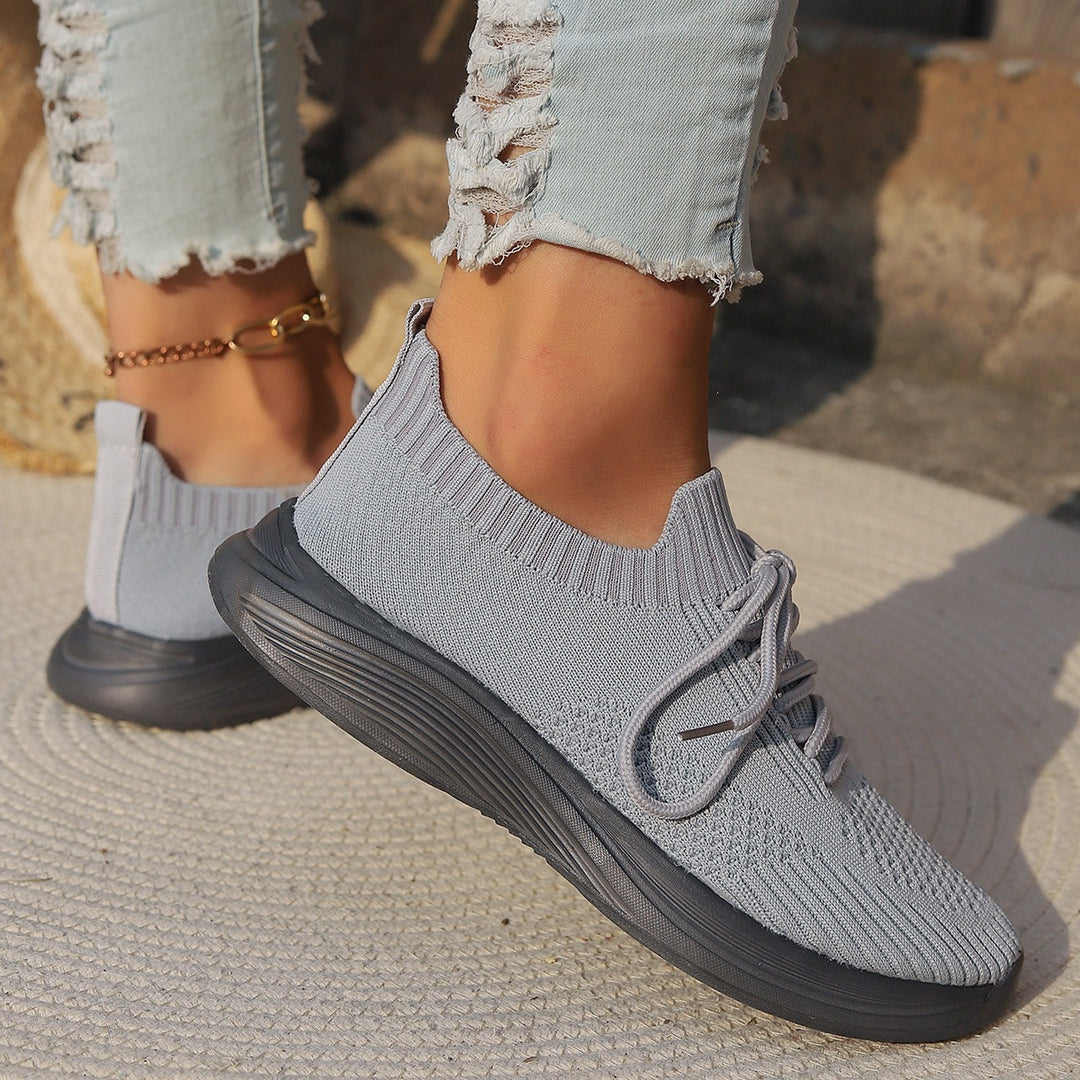 Damen Atmungsaktive und flexible Lifestyle Sneakers EB