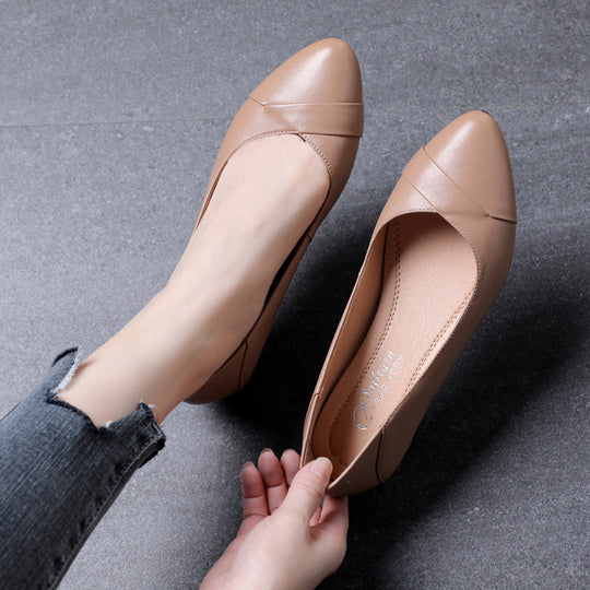 Damen Elegante Pumps mit geschmackvollem Rüschendetail und komfortablem Blockabsatz EB