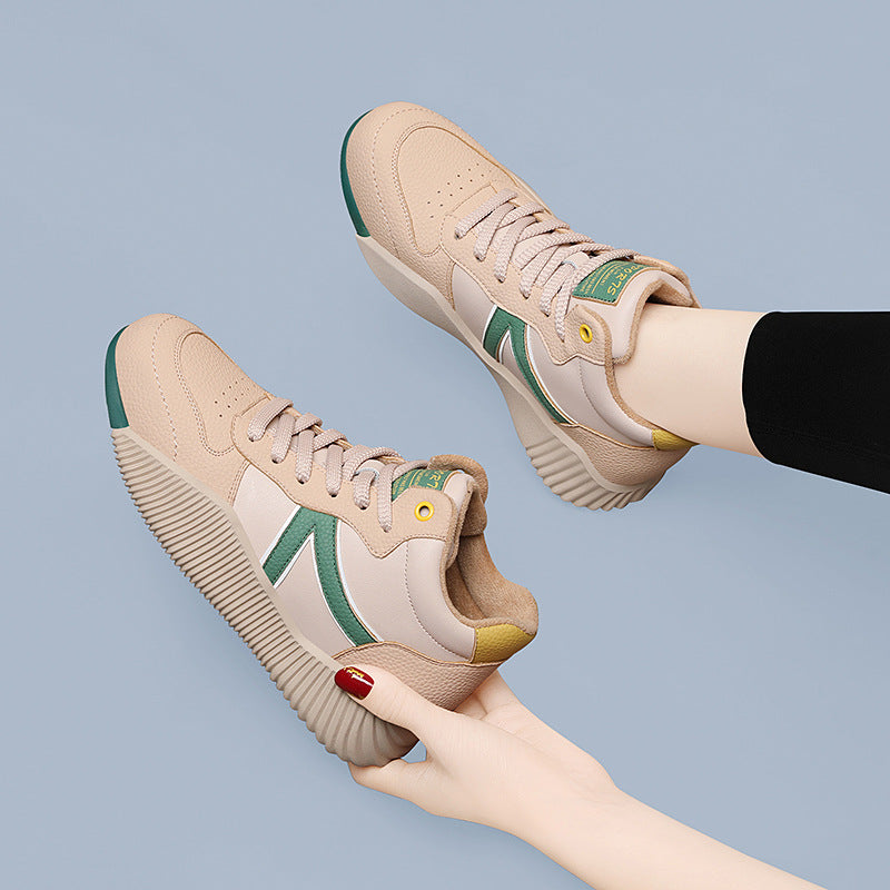 Damen Komfortable Sneakers mit hochdämpfender Sohle und atmungsaktivem Obermaterial EB