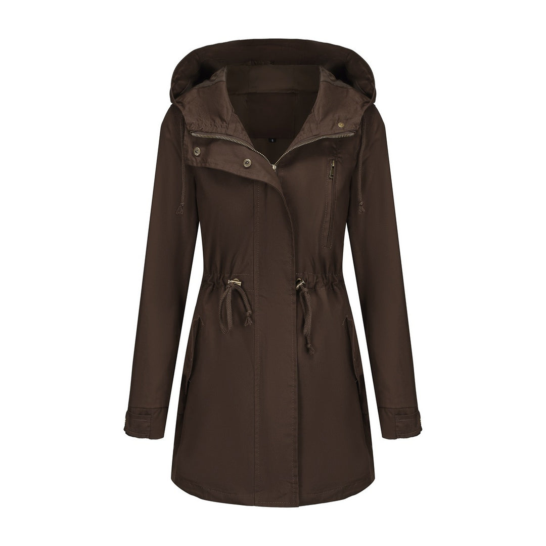 Damen Funktionsjacke mit verstellbarem Bund und Reißverschluss EB