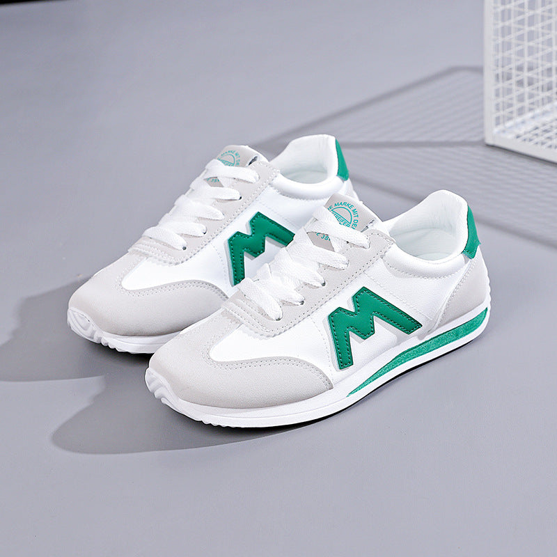 Damen Sneakers im sportlichen Retro-Stil mit atmungsaktivem Obermaterial EB