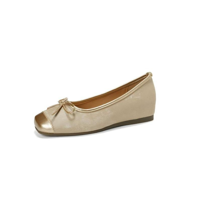 Damen Ballerinas mit modischem Schnürdetail und eleganter Zusatzapplikation EB