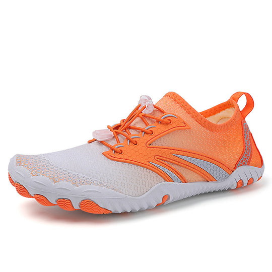 Damen Aqua-Sport-Schuhe mit rutschfester Sohle und atmungsaktivem Mesh-Obermaterial EB