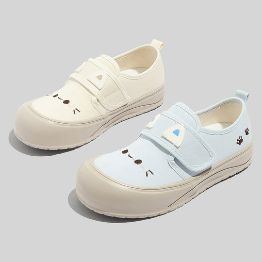 Damen Freizeitschuhe mit praktischer Klettverschlusstechnik und tierischem Motiv EB