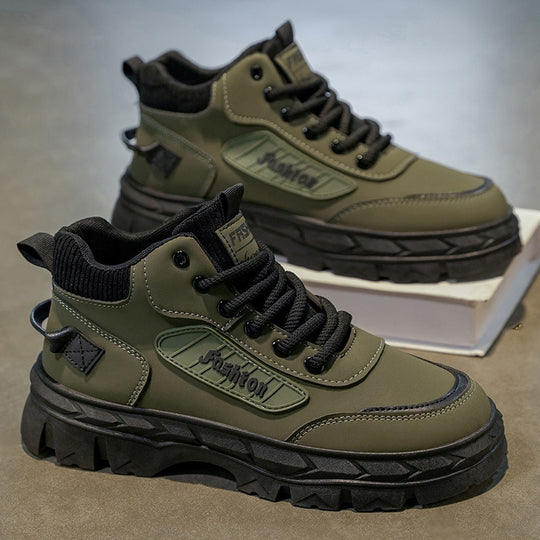 Herren High-Top Sneakers mit robustem Profil und rutschfester Sohle EB