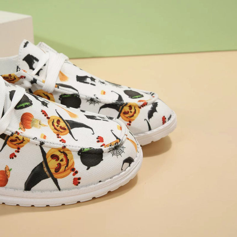 Kreative Schuhe Halloween Druck EB