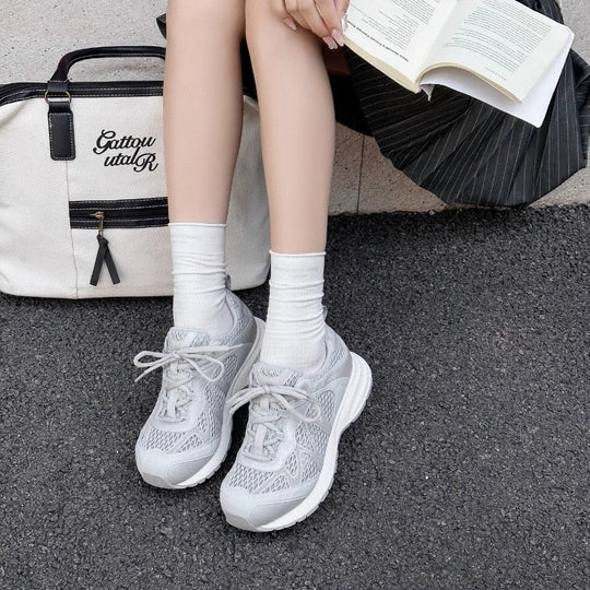 Damen Komfortable Lauf-Sneaker mit atmungsaktivem Obermaterial EB