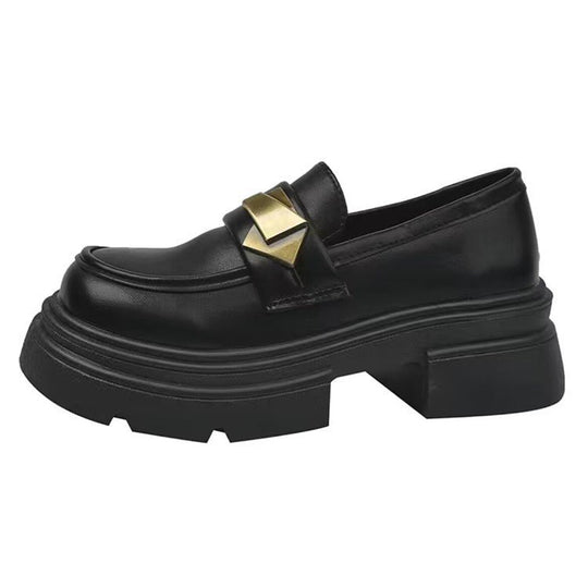 Damen Schleifen Loafer mit robustem Plateau von EB