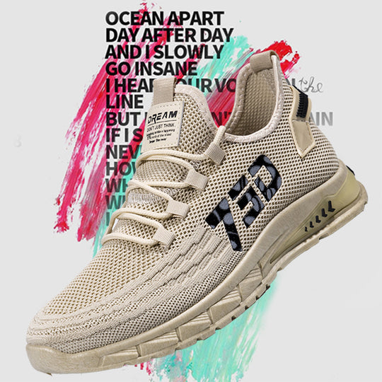Damen Atmungsaktive Sneakers mit flexibler Laufsohle und stoßdämpfendem Fußbett EB