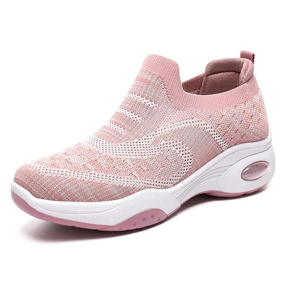 Damen Sportliche Slip-On Sneakers mit Air Cushion Technologie EB