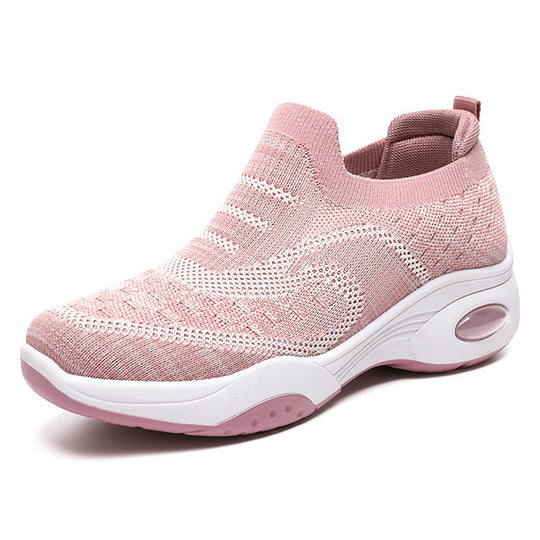 Damen Sportliche Slip-On Sneakers mit Air Cushion Technologie EB