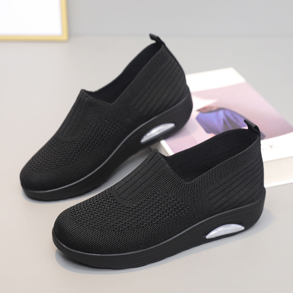 Damen Bequeme und luftige Slip-On Sneaker mit Dämpfungstechnologie EB