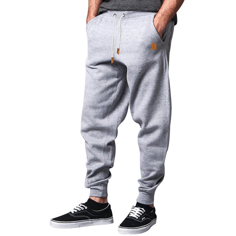 Herren modische und bequeme Sweatpants mit elastischem Bund und seitlichen Taschen EB