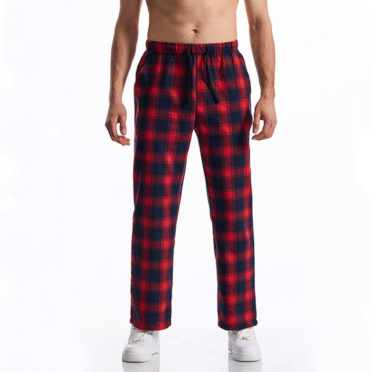Herren komfortable Karohose EB
