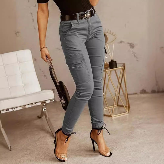 Damen Cargo-Hose mit praktischen Taschen und modernem Schnitt EB
