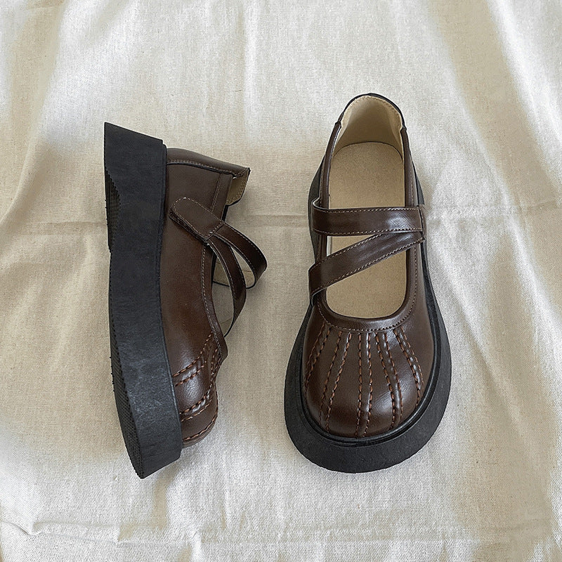 Damen Komfortable Riemchen-Slipper mit strukturiertem Obermaterial und dämpfendem Fußbett EB