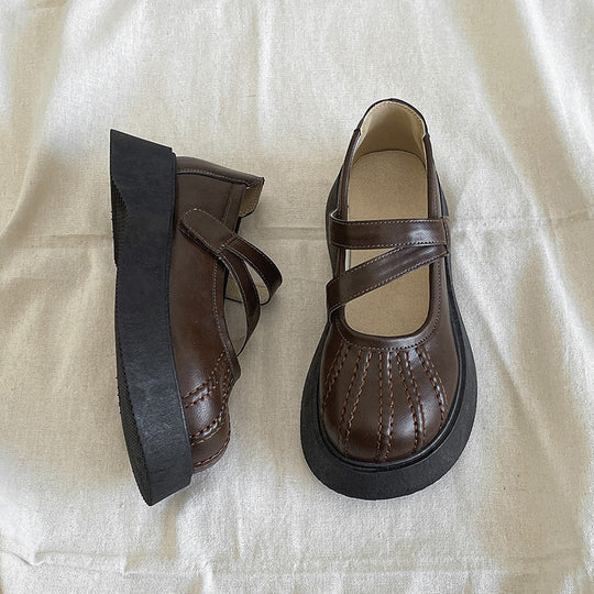 Damen Komfortable Riemchen-Slipper mit strukturiertem Obermaterial und dämpfendem Fußbett EB