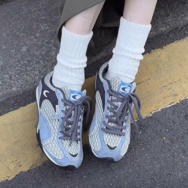 Damen Sportliche Freizeitschuhe mit atmungsaktivem Mesh und dämpfender Sohle EB