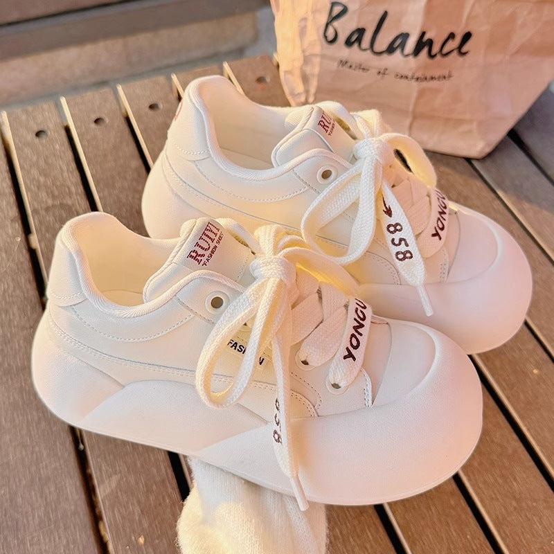 Damen Plattform Sneaker mit modernem Design und dämpfender Sohle EB