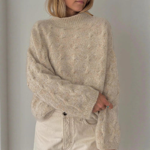 Damen Grobstrickpullover EB