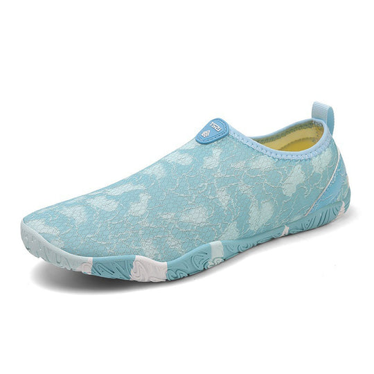 Damen flexible Schwimmschuhe mit rutschfester Sohle und atmungsaktivem Obermaterial EB