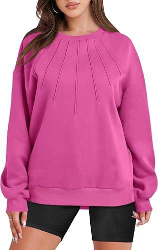 Damen Sweatshirt mit strukturiertem Design und weichem Innenfutter EB