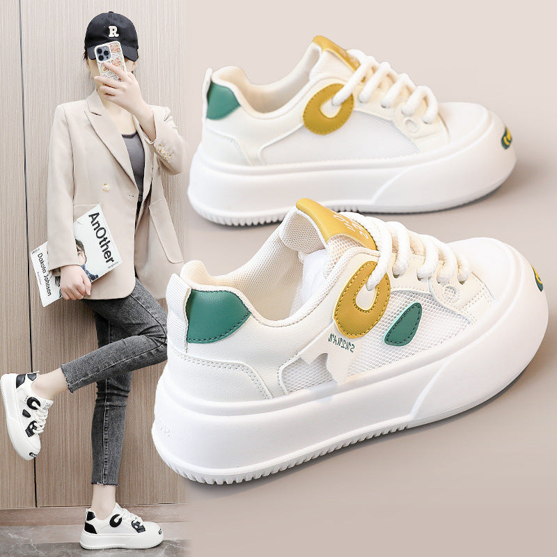 Damen luftige Sneaker mit atmungsaktivem Mesh-Obermaterial und rutschfester Sohle EB