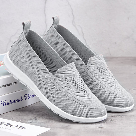 Damen Atmungsaktive Slip-On Freizeitschuhe mit flexiblem Design R&B