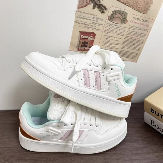 Damen Komfortable Sneakers mit atmungsaktiver Mesh-Oberfläche und dämpfender Sohle EB