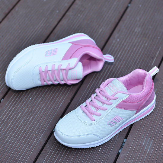 Damen Sportliche Lauf-Sneaker mit atmungsaktiver Mesh-Oberfläche EB