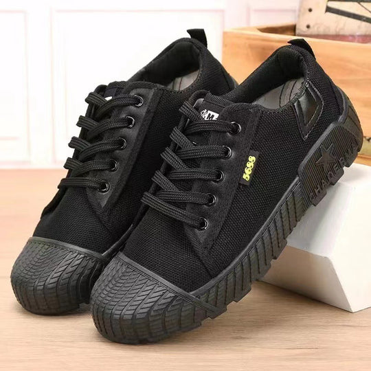 Damen modische Freizeit-Sneaker mit robustem Obermaterial und rutschfester Sohle EB