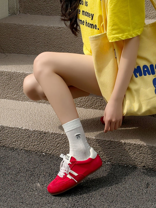 Damen Sportliche Sneakers mit atmungsaktivem Obermaterial von EB