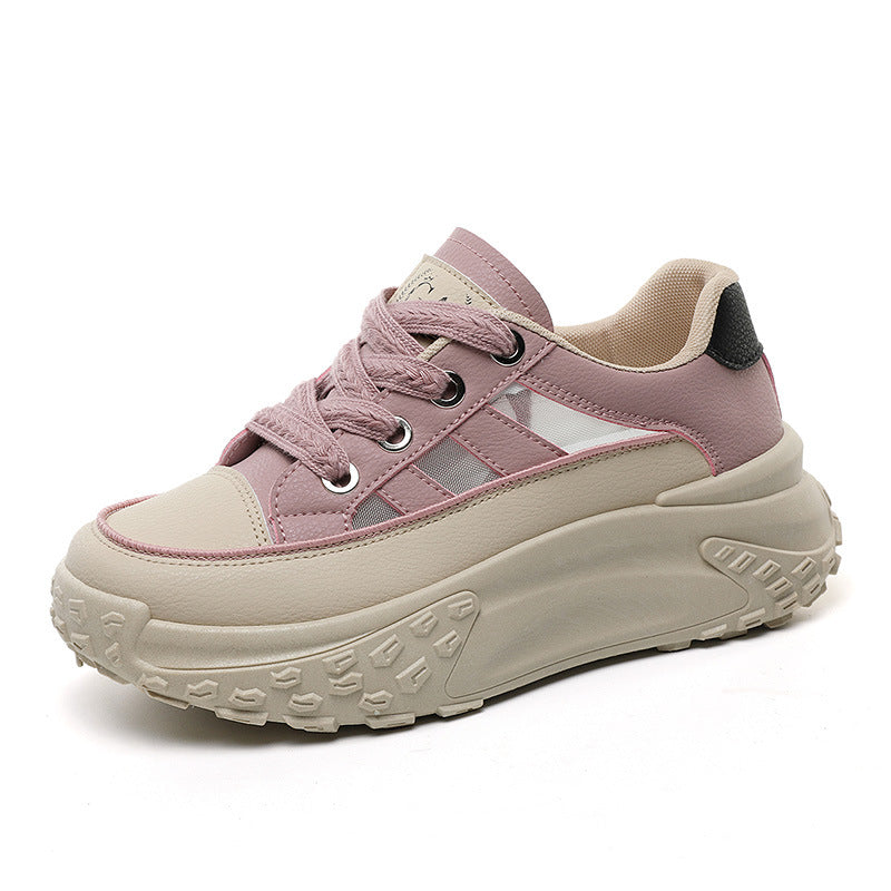Damen Sneakers mit modernem Plateau-Design EB