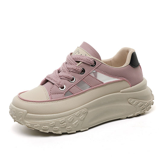 Damen Sneakers mit modernem Plateau-Design EB