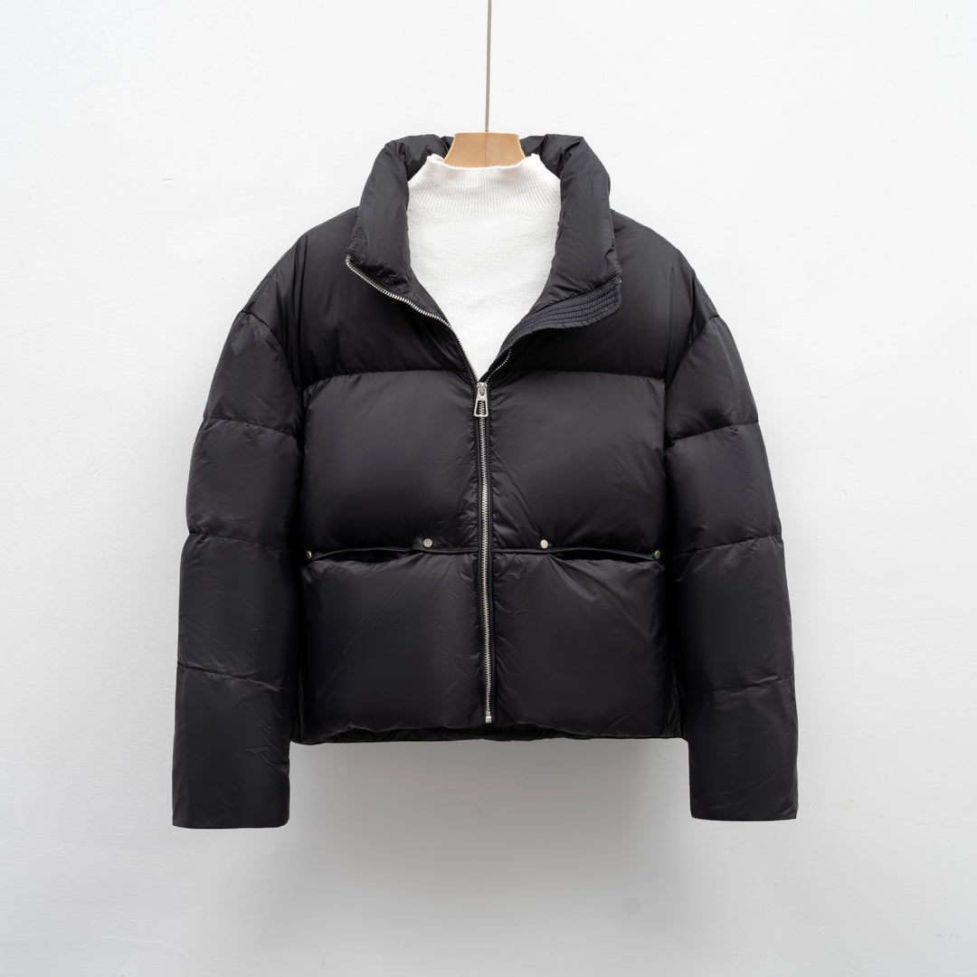 Damen hochwertige Steppjacke mit kurzem Schnitt EB
