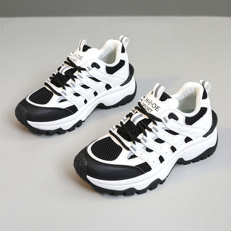 Damen Sportliche Lauf-Sneaker mit atmungsaktivem Obermaterial und dämpfender Sohle EB