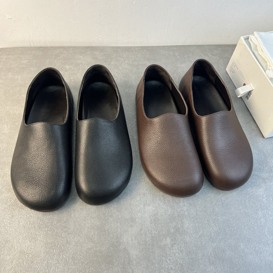Damen Komfortable Clogs aus hochwertigem Leder EB