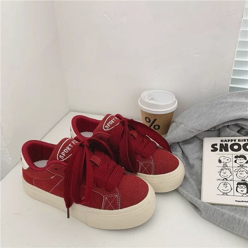 Damen Sportliche Sneakers mit modischem Design und komfortabler Sohle EB